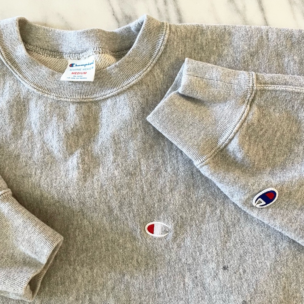 Champion Crew Neck hoodie size M